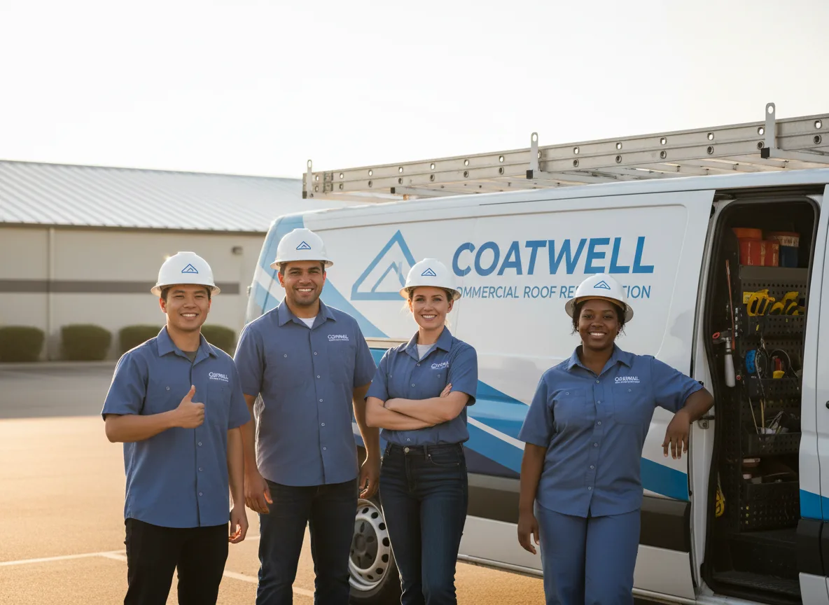 Commercial roof coating company in Lewistown, OH